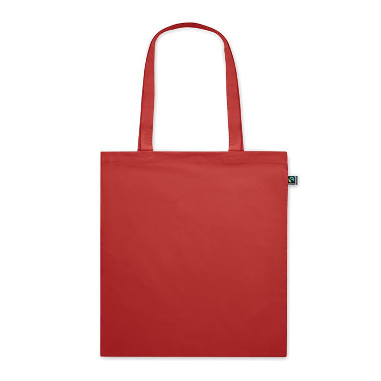 Sacoșă Fairtrade140 gr/m² OSOLE COLOUR Roșu