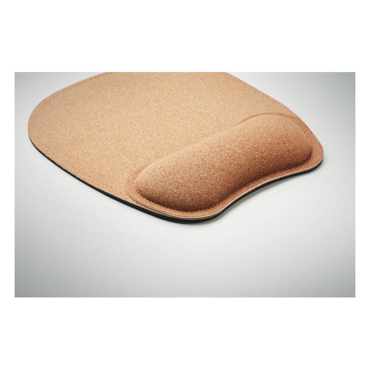 Suport ergonomic pentru mouse din plută MARBO Bej