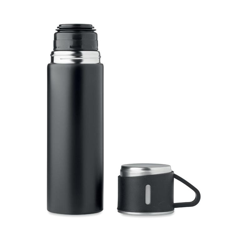 Termos cu perete dublu 420 ml TONIA Negru