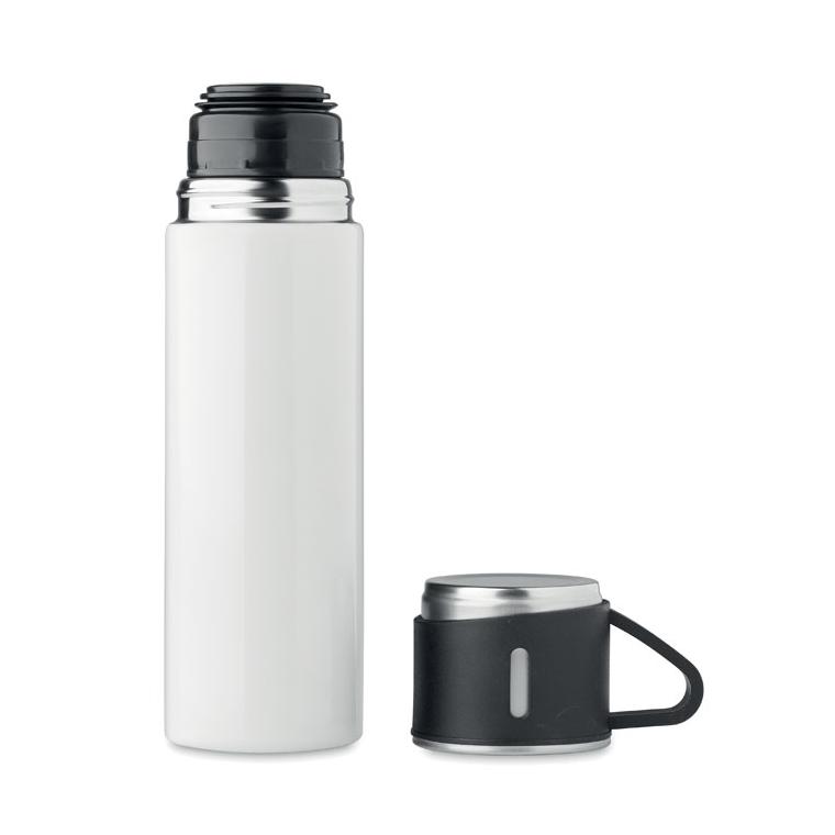 Termos cu perete dublu 420 ml TONIA Alb