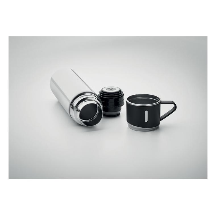 Termos cu perete dublu 420 ml TONIA Alb