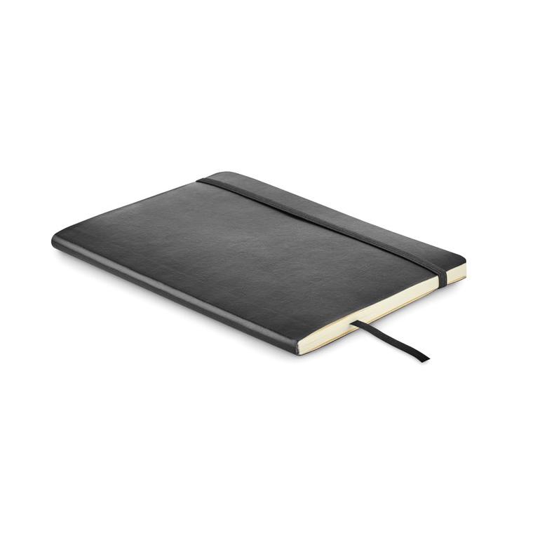 Caiet A5 reciclat BRETA Negru