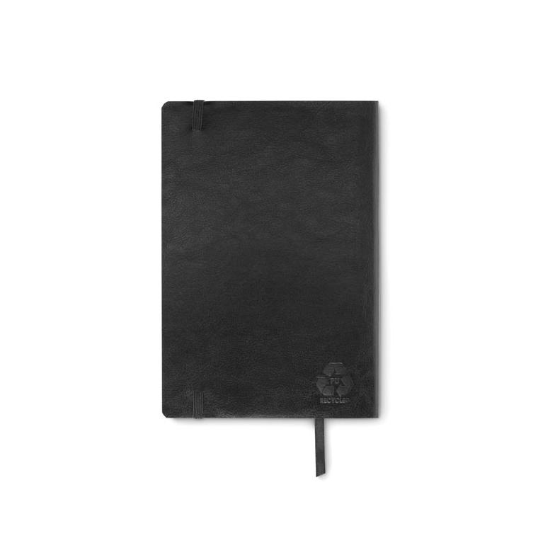 Caiet A5 reciclat BRETA Negru