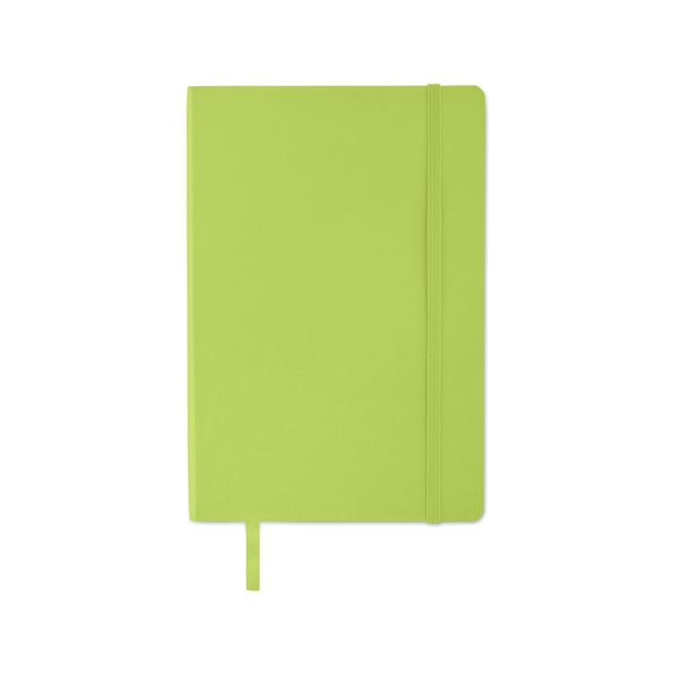 Caiet A5 reciclat BRETA Lime