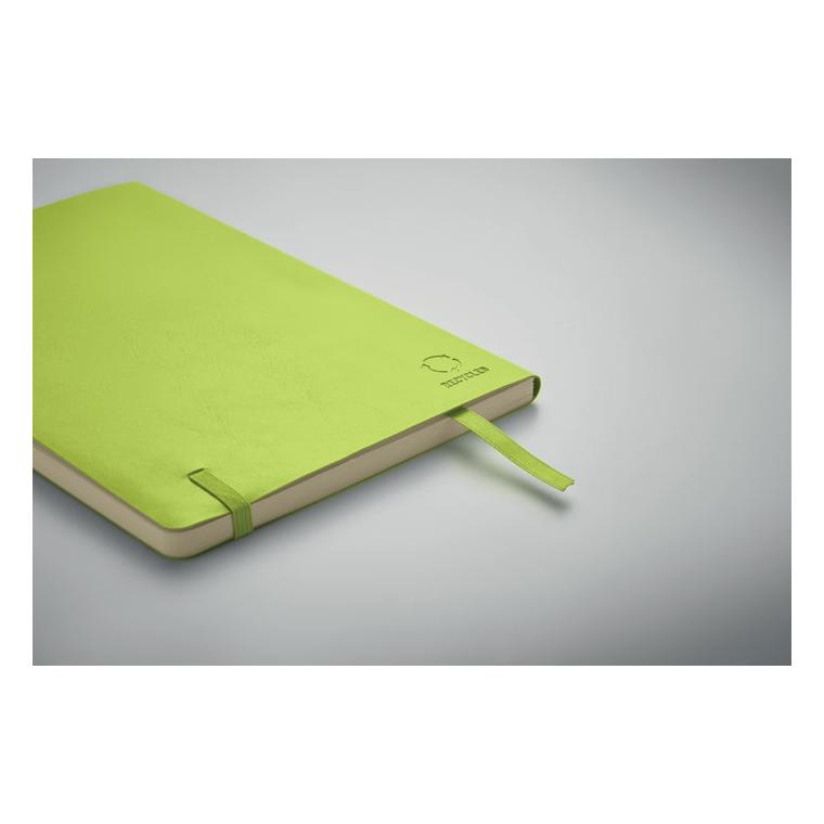 Caiet A5 reciclat BRETA Lime