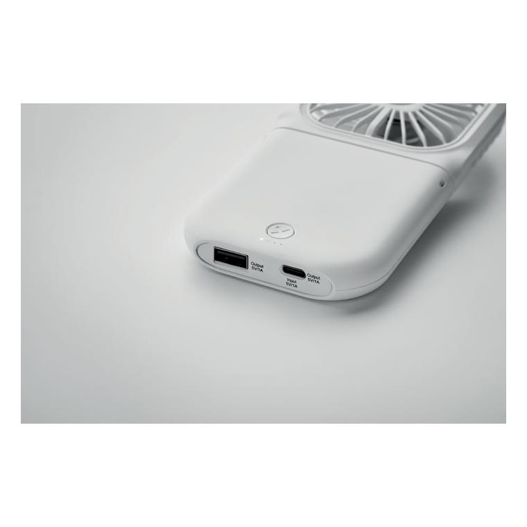 Ventilator portabil pliabil STANDFAN Alb