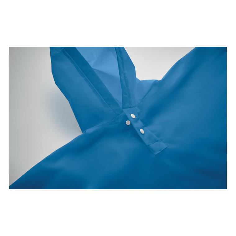 Pelerină ploaie pentru copii din PEVA PONCHIE Albastru regal