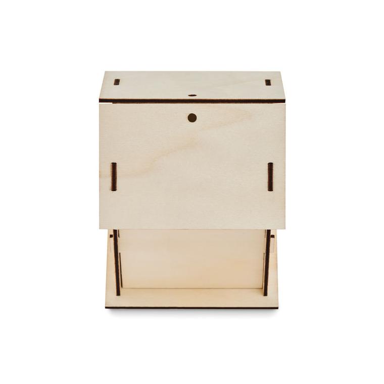 Kit DIY pentru casă de păsări din lemn PAINTHOUSE Natur