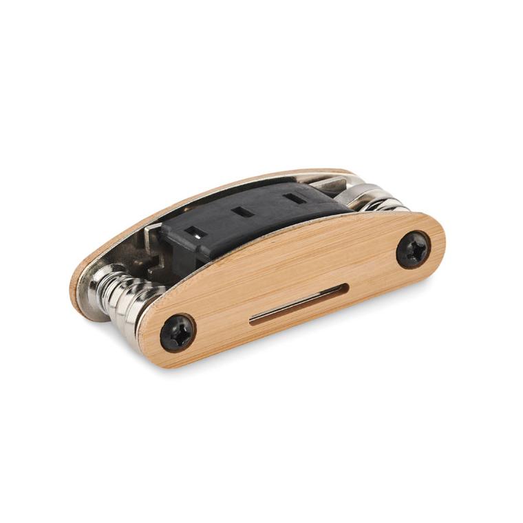 Multitool de buzunar din bambus MANO Natur