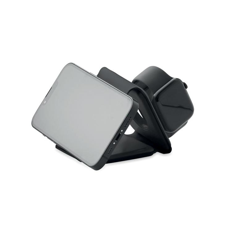 Stație de încărcare pliabilă ORIO Negru