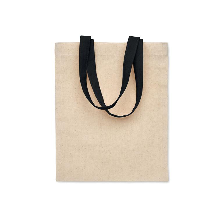 Sacoșă mică de cadou, bumbac140 CHISAI Negru