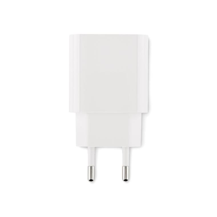 Adaptor USB 2 porturi 20W PLUGME Alb