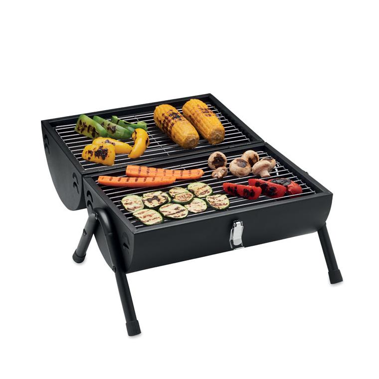Grătar portabil cu coș CHIMEY Negru