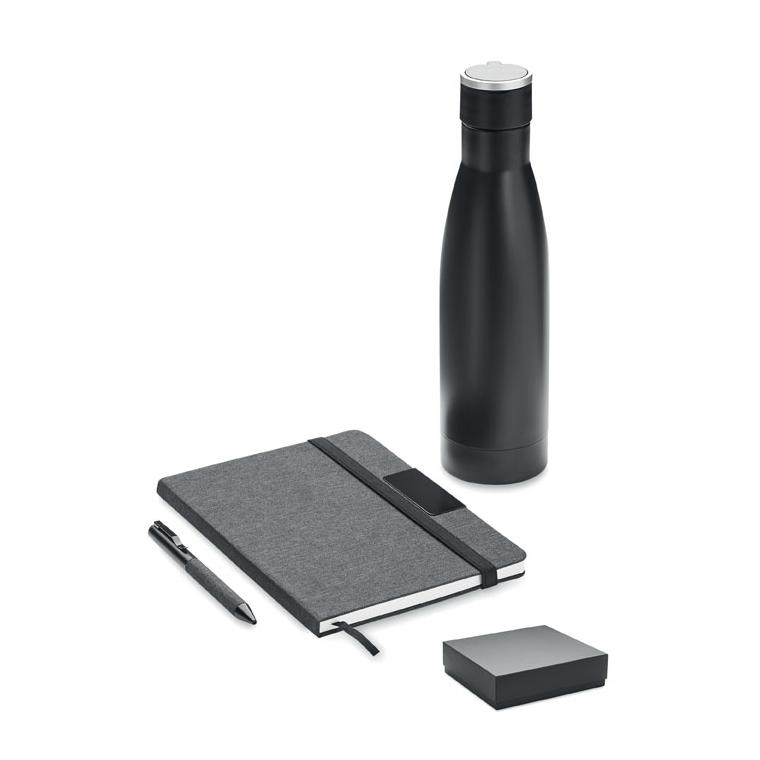 Set cadou de lux din 3 piese YOKOSO Negru