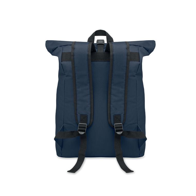 Rucsac rolltop din poliester 600D IREA Albastru