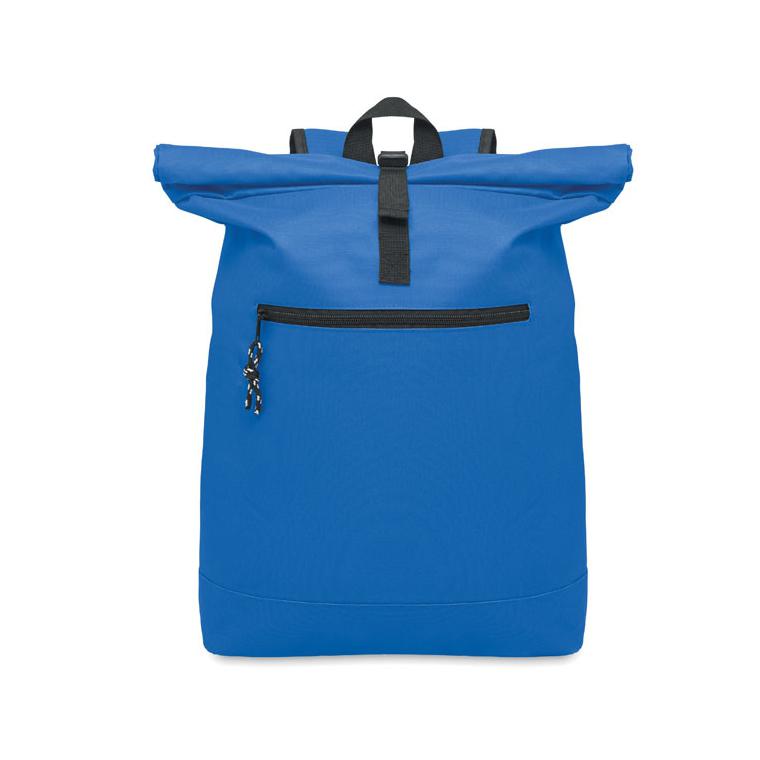 Rucsac rolltop din poliester 600D IREA Albastru regal