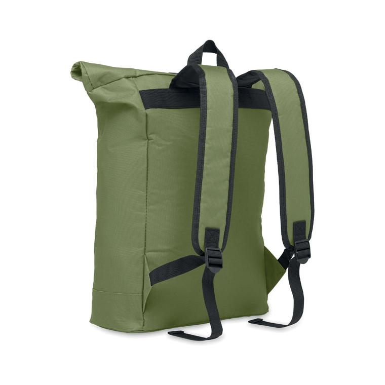 Rucsac rolltop din poliester 600D IREA Roșu