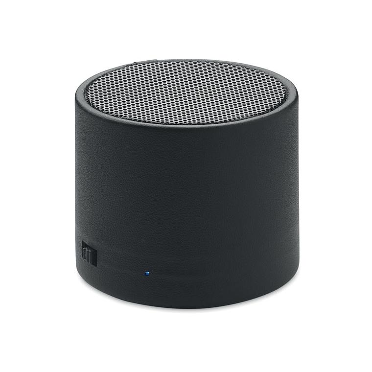 Boxă wireless din PU reciclat GAMA Negru