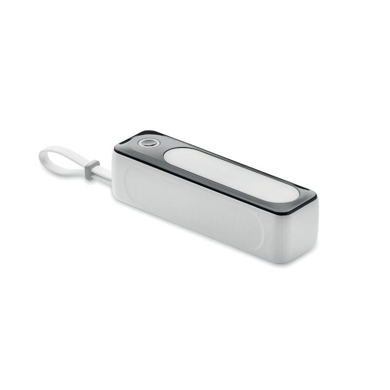 Powerbank 5000 mAh COB POWLIGHT Alb
