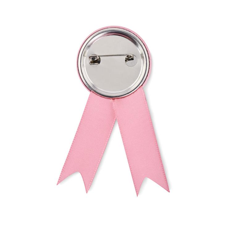 Insignă stil panglică LAZO Roz