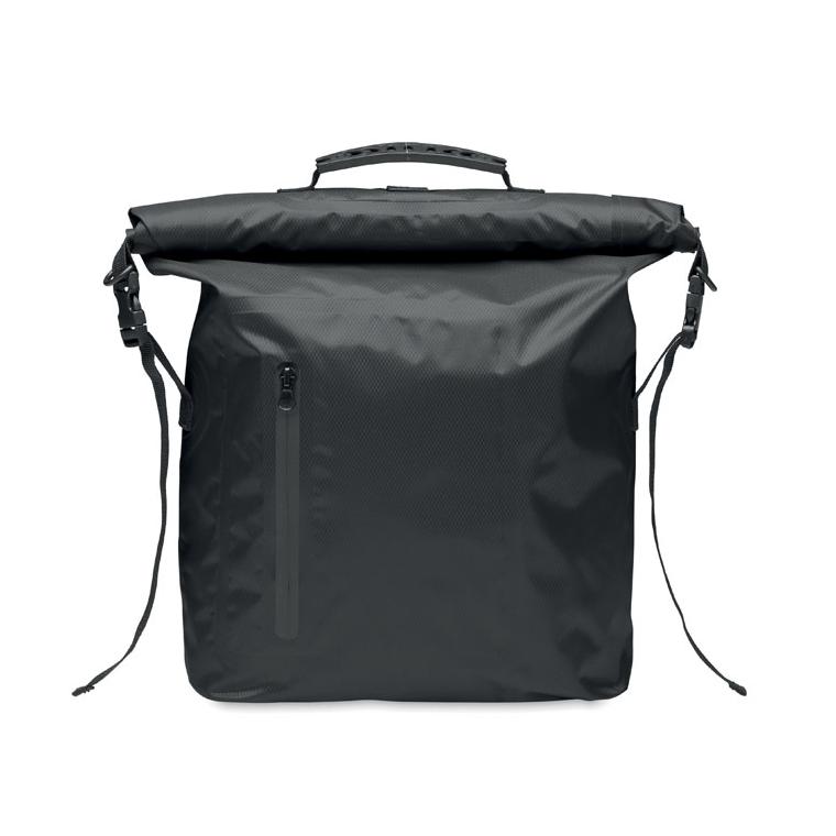 Geantă impermeabilă RPET rolltop SCUBAROLL Negru