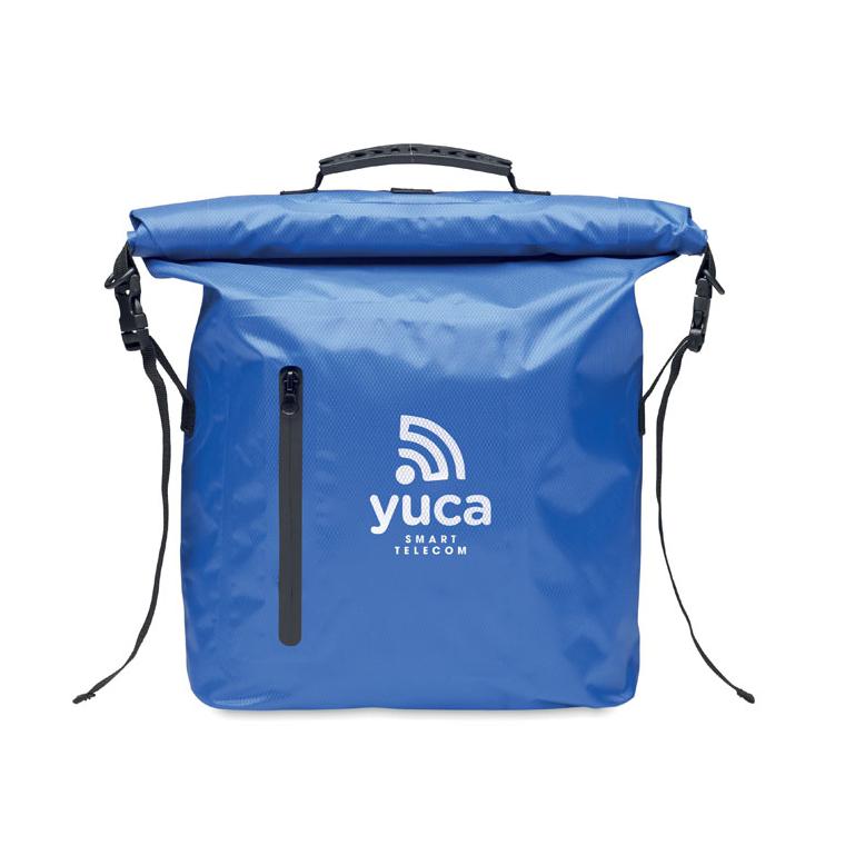 Geantă impermeabilă RPET rolltop SCUBAROLL Albastru regal