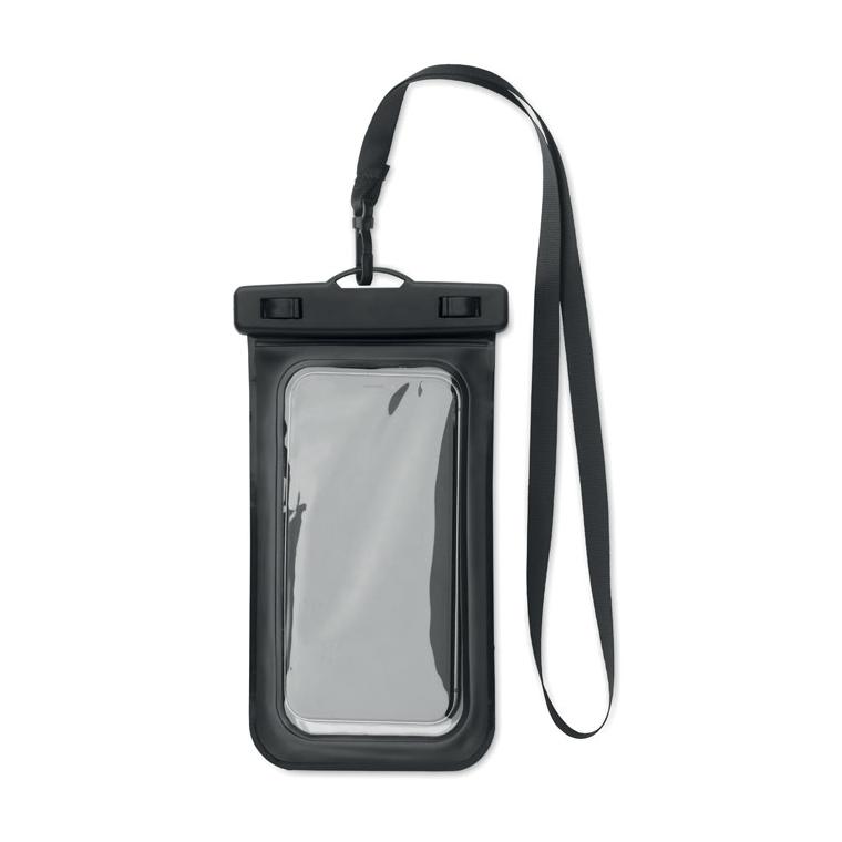 Husă impermeabilă pentru smartphone SMAG Negru