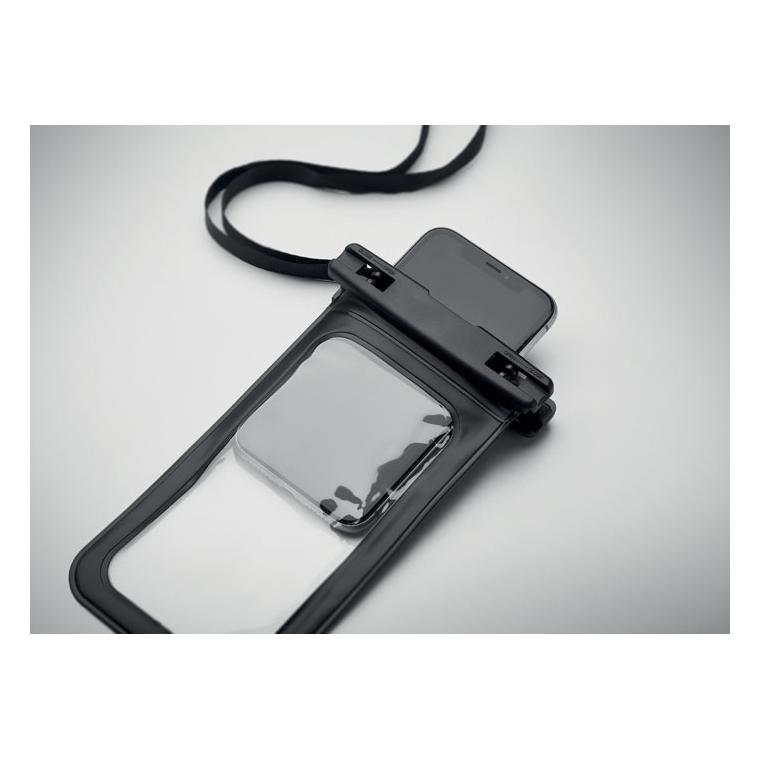 Husă impermeabilă pentru smartphone SMAG Negru