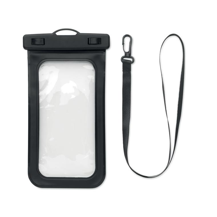 Husă impermeabilă pentru smartphone SMAG Negru