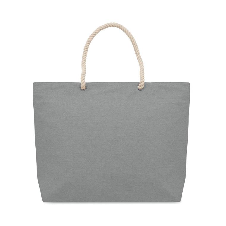 Geantă plajă cu mâner din șnur 220 gr/m² MARE Gri