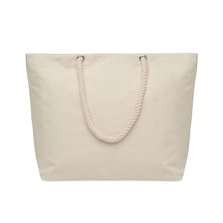 Geantă plajă cu mâner din șnur 220 gr/m² MARE Bej