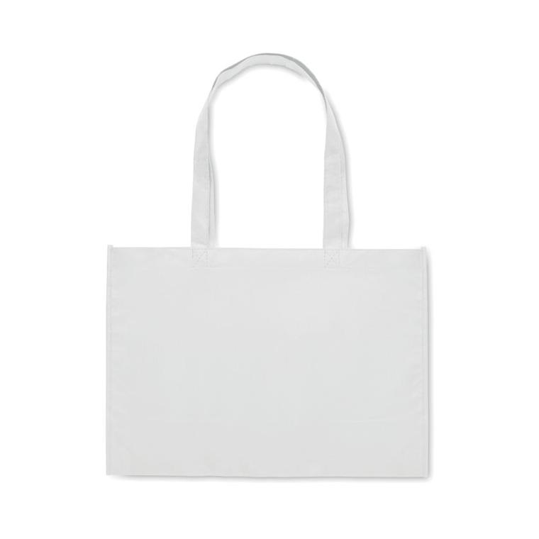 Sacoșă cumpărături RPET nețesut KAIMONO Alb