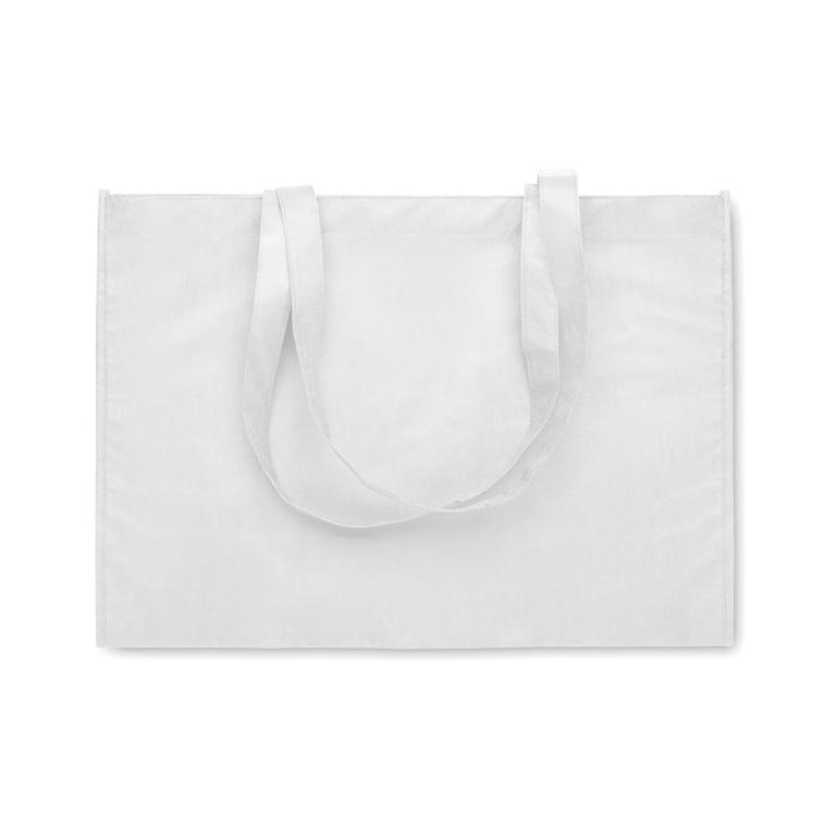 Sacoșă cumpărături RPET nețesut KAIMONO Alb