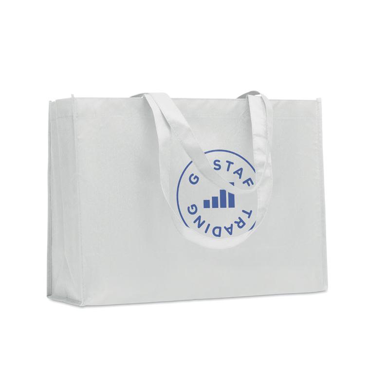 Sacoșă cumpărături RPET nețesut KAIMONO Alb