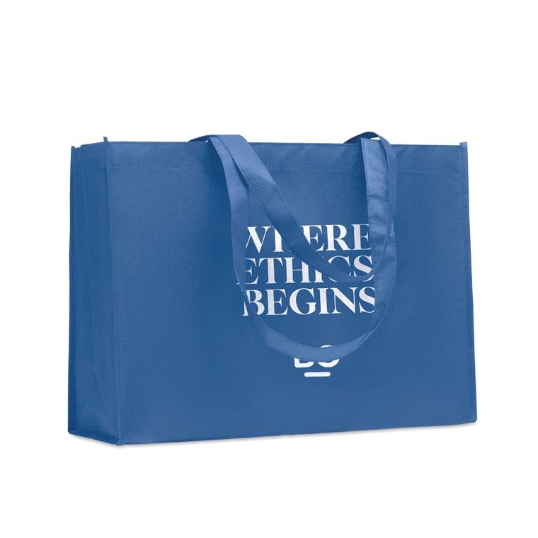 Sacoșă cumpărături RPET nețesut KAIMONO Albastru regal