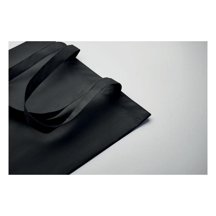 Sacoșă cumpărături RPET nețesut KAIMANI Negru