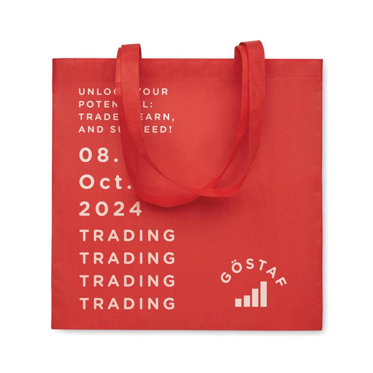 Sacoșă cumpărături RPET nețesut KAIMANI Roșu