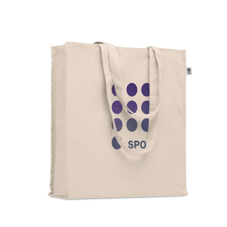 Sacoșă din bumbac organic BENTE Bej