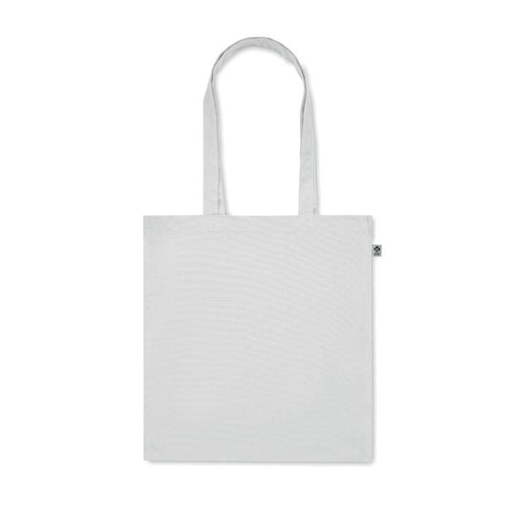 Sacoșă din bumbac organic BENTE COLOUR Alb
