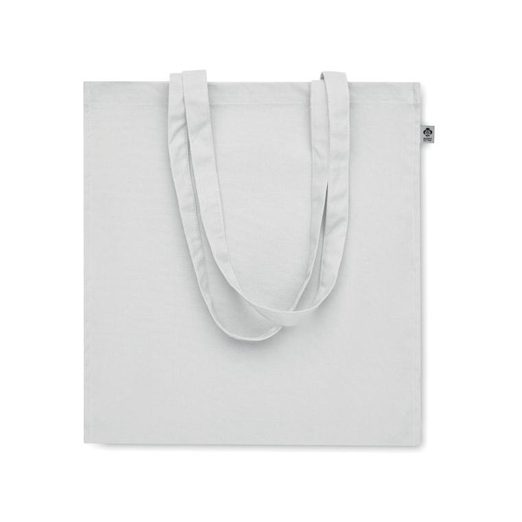 Sacoșă din bumbac organic BENTE COLOUR Alb