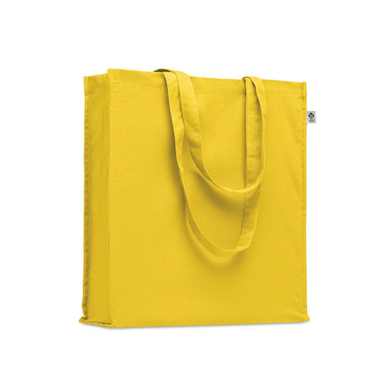 Sacoșă din bumbac organic BENTE COLOUR Galben