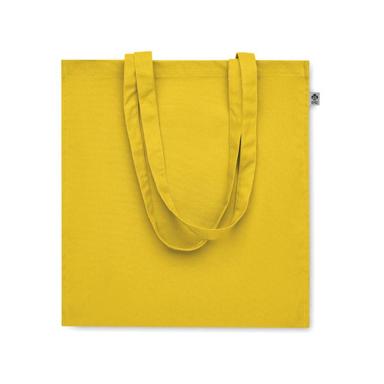 Sacoșă din bumbac organic BENTE COLOUR Galben