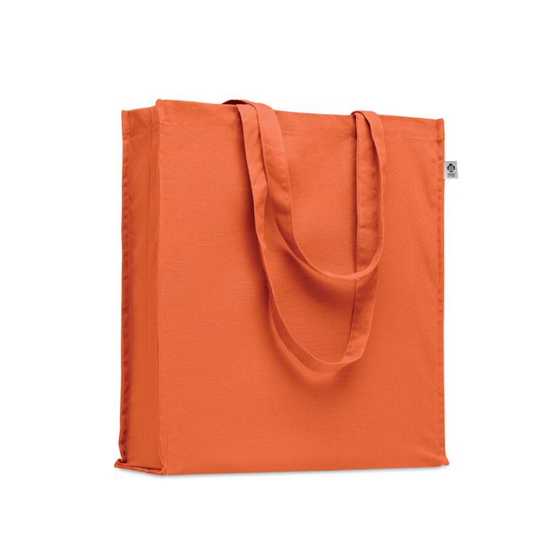 Sacoșă din bumbac organic BENTE COLOUR Portocaliu