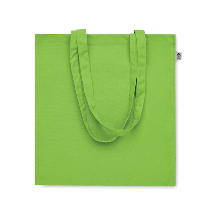 Sacoșă din bumbac organic BENTE COLOUR Lime