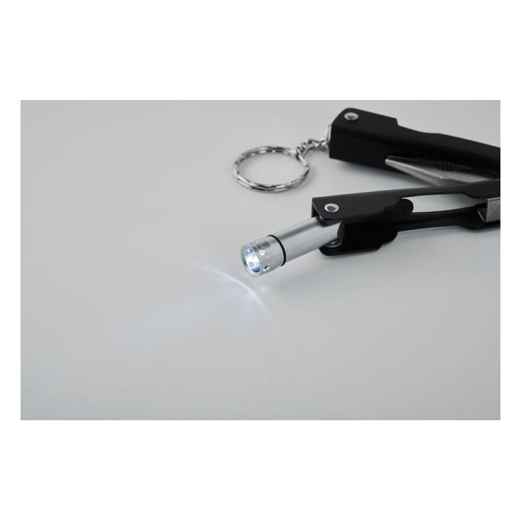 Cuțit multifuncțional pliabil AYUDA Negru