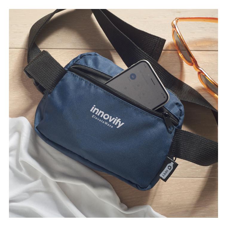 Borsetă din poliester RPET 300D TOSHI Albastru