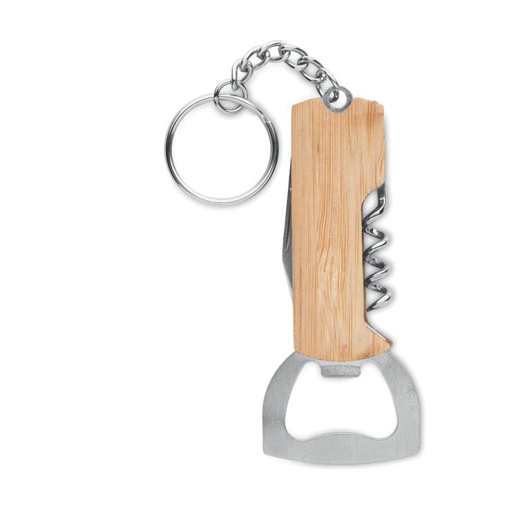 Unealtă de buzunar din bambus ALLIN1 Natur