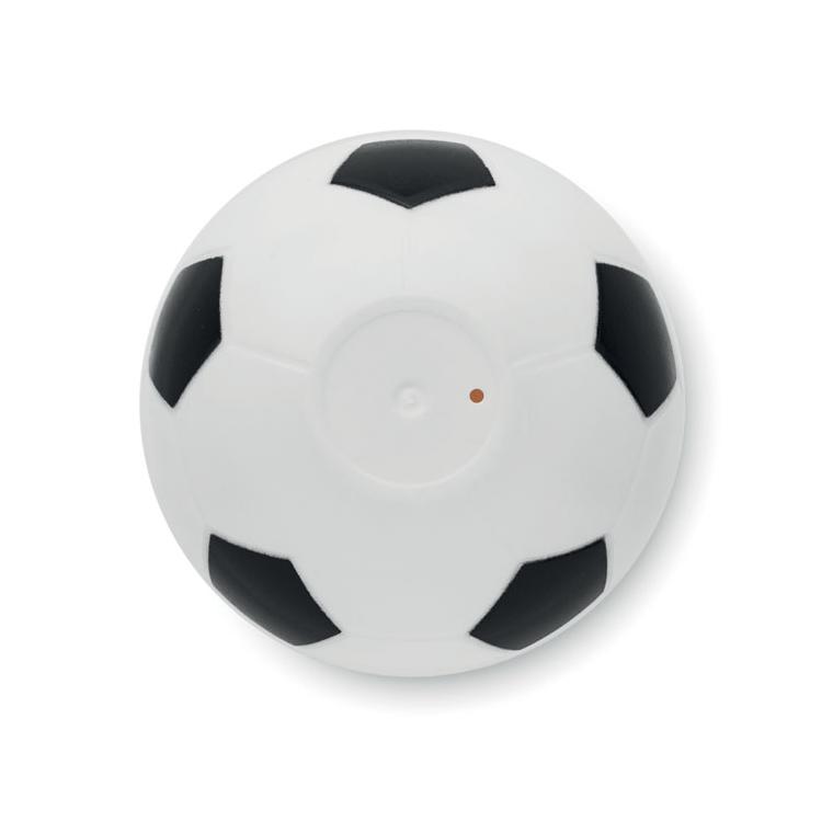 Balsam de buze în formă de minge BALL Alb/negru