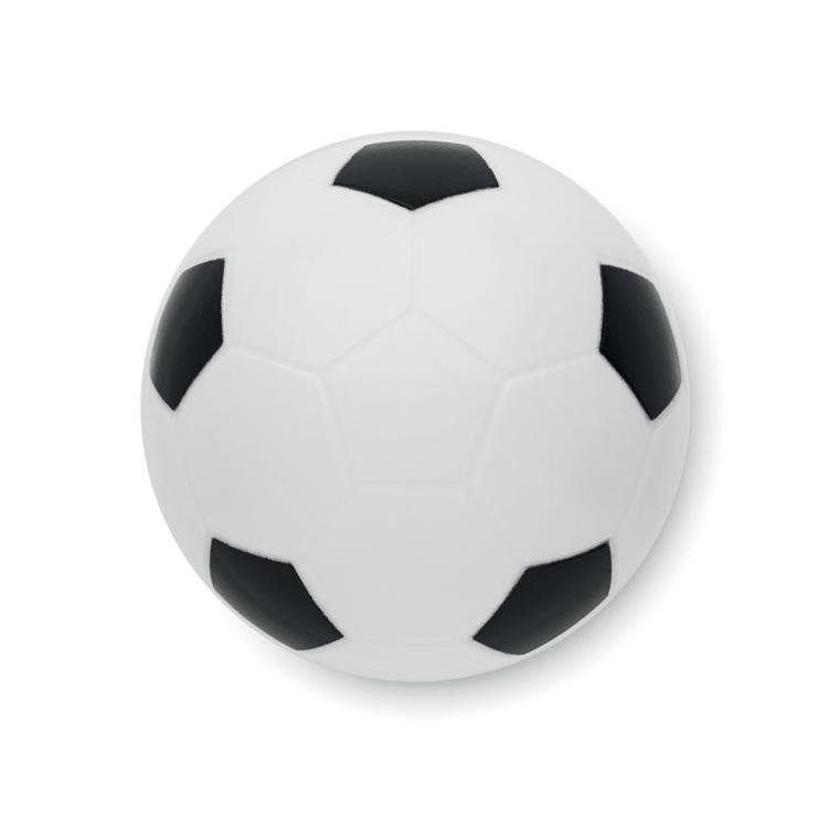 Balsam de buze în formă de minge BALL Alb/negru