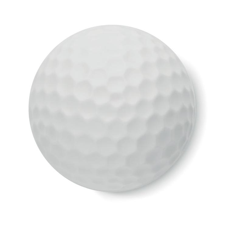 Balsam de buze în formă de minge de golf GOLF Alb
